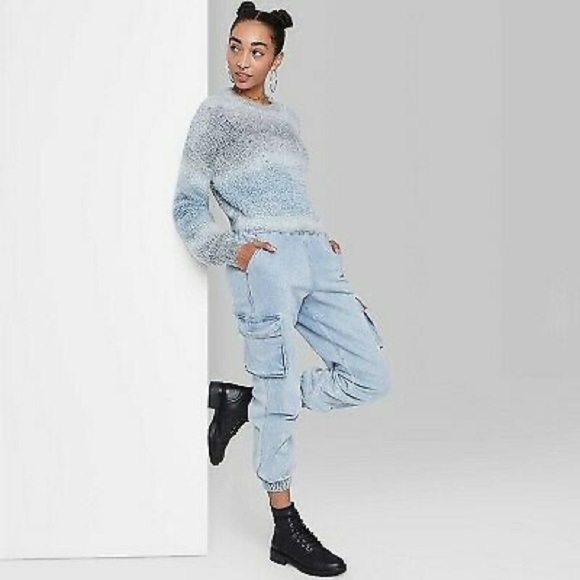 wild fable Sweaters - New Space dye Pullover Sweater Wild Fable Gray XXL